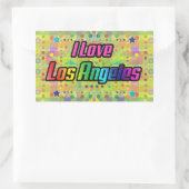 I Love Los Angeles Smile Bright Sticker (Sac)