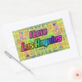 I Love Los Angeles Smile Bright Sticker (Enveloppe)
