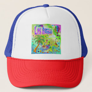 I LOVE Los Angeles Timeless Melody Casquette