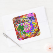 I LOVE Los Angeles Tropical Friends Sticker (Enveloppe)