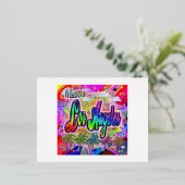 I LOVE Los Angeles Vista Express Carte postale (Debout devant)