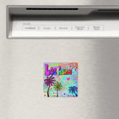 I LOVE Los Angeles Vivid Romance Magnet (In Situ (Lave-vaisselle))