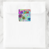 I LOVE Los Angeles Vivid Romance Sticker (Sac)