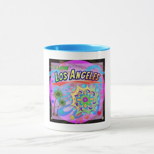 I LOVE Los Angeles VRAI Progress Mug (Centre)