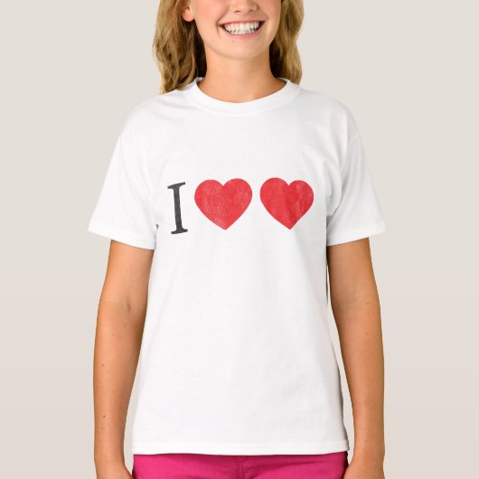 I Love Love T-Shirt (Devant)
