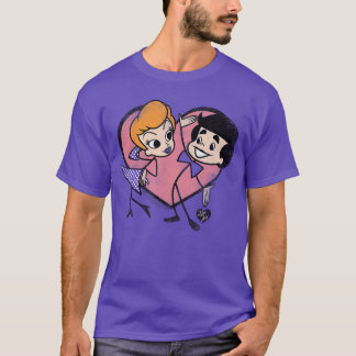 I Love Lucy Cartoon Lief meisje T-shirt