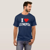 I Love Lumpia T-shirt (Voorkant volledig)
