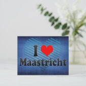 I Love Maastricht, Nederland Briefkaart (Staand voorkant)