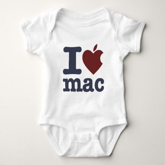 I Love Mac Romper (Voorkant)