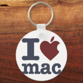 I Love Mac Sleutelhanger (Voorkant)