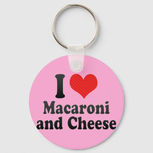 I Love Macaroni+and Cheese Sleutelhanger