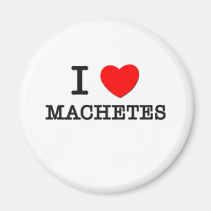 I Love Machetes Magneet