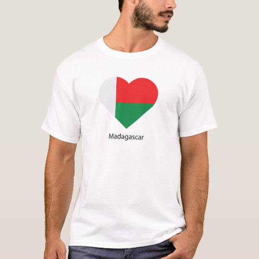 I Love Madagascar T-shirt (Voorkant)
