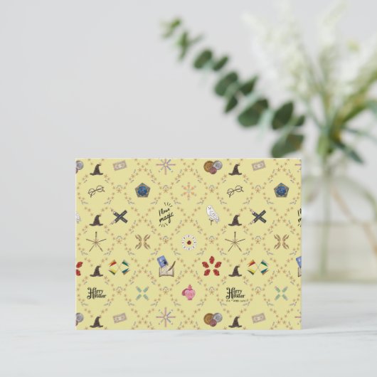 "I Love Magic" Diamond Pattern Briefkaart (Staand voorkant)
