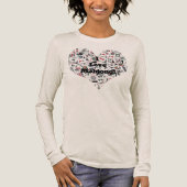 I Love Mahjong Long Sleeve T-Shirt (Voorkant)