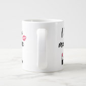 I Love Makeup Extra Grote Beker (Achterkant)