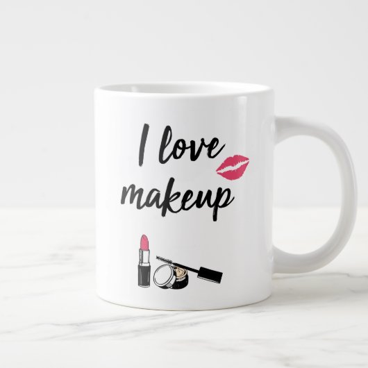 I Love Makeup Extra Grote Beker (Rechts)