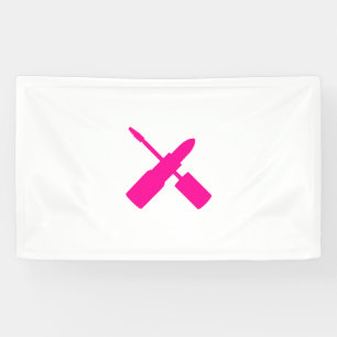 I Love Makeup Lipstick Mascara Cosmetics Hot Pink Spandoek