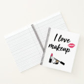 I Love Makeup Notitieboek (Binnen)