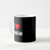 I Love Malachi - Heart - Name  Koffiemok (Voorkant links)