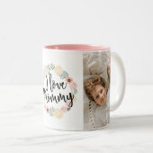 I Love Maman Photo Mug personnalisé (Devant droit)