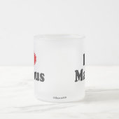 I Love Manaus Matglas Koffiemok (Center)