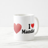 I Love Mandarin Koffiemok (Voorkant rechts)