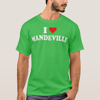 I Love Mandeville Louisiana T-shirt