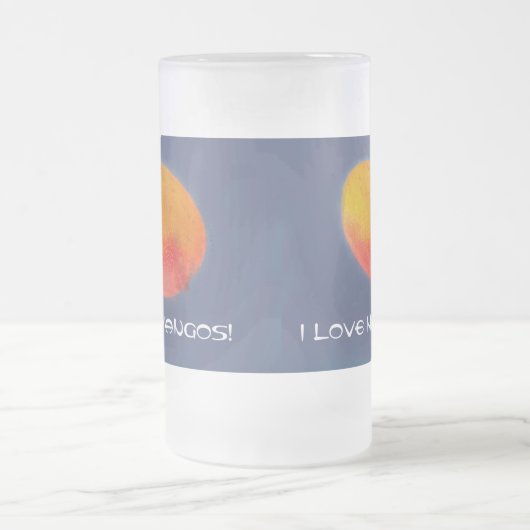 I Love Mango Matglas Bierpul (Center)