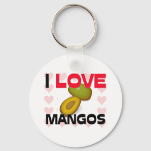 I Love Mangos Sleutelhanger