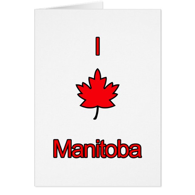 I Love Manitoba (Voorkant)