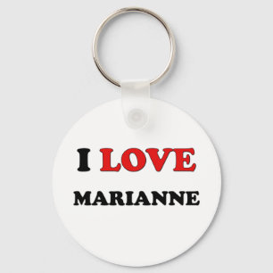 I Love Marianne Sleutelhanger