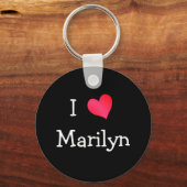 I Love Marilyn Sleutelhanger (Voorkant)