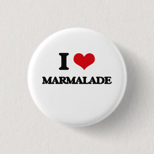 I Love Marmalade Ronde Button 3,2 Cm
