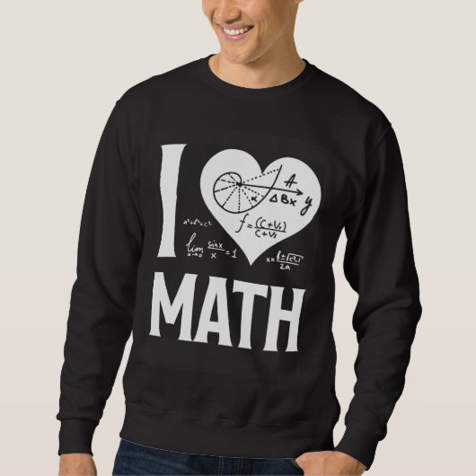 I Love Math 2 Trui (Voorkant)