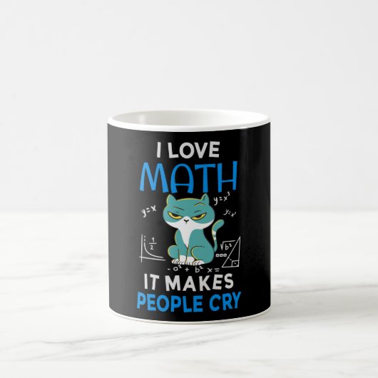 I Love Math It Makes People Cry Koffiemok (Center)