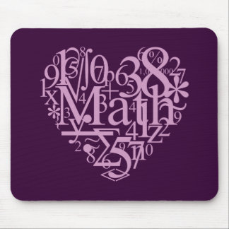 I Love MathMousepad Muismat