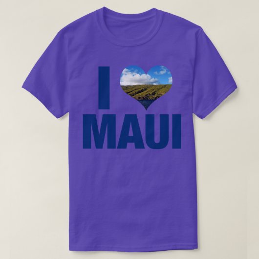 I Love Maui T-shirt (Design voorkant)