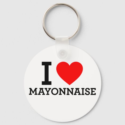 I Love Mayonnaise Sleutelhanger (Voorkant)