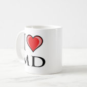 I Love MD - Maryland Koffiemok (Voorkant links)