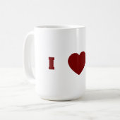 I love me mug (Devant gauche)