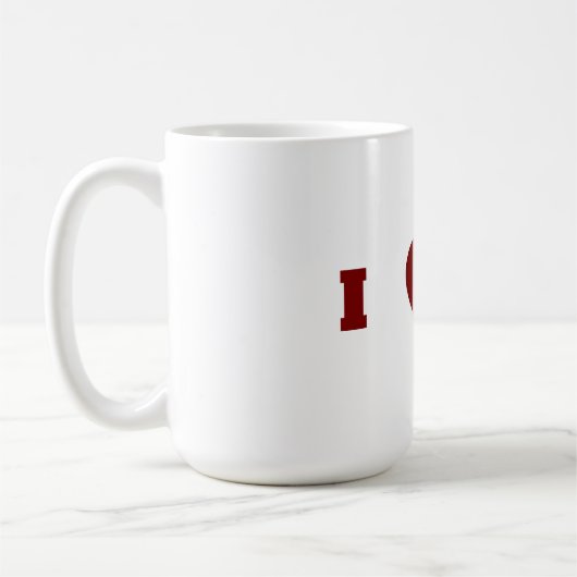I love me mug koffiemok (Links)