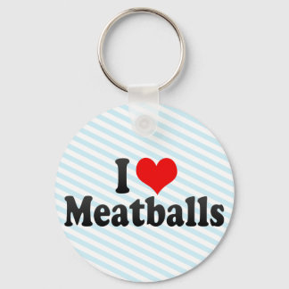I Love Meatballen Sleutelhanger