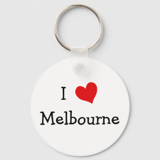 I Love Melbourne Sleutelhanger