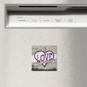 I Love Memphis Graffiti Magnet (In Situ (Lave-vaisselle))