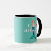 I Love Mermaids Design - Combo Mok (Voorkant rechts)