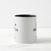 I Love Mermaids Design - Combo Mug (Centre)