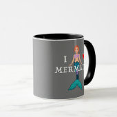 I Love Mermaids Design - Combo Mug (Devant droit)