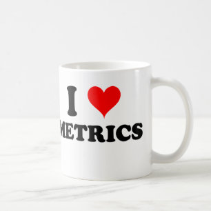 I Love Metrics Koffiemok