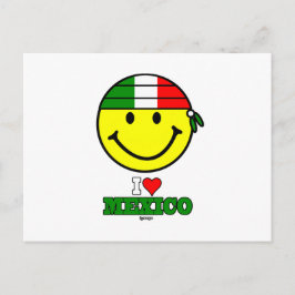 I LOVE MEXICO BRIEFKAART